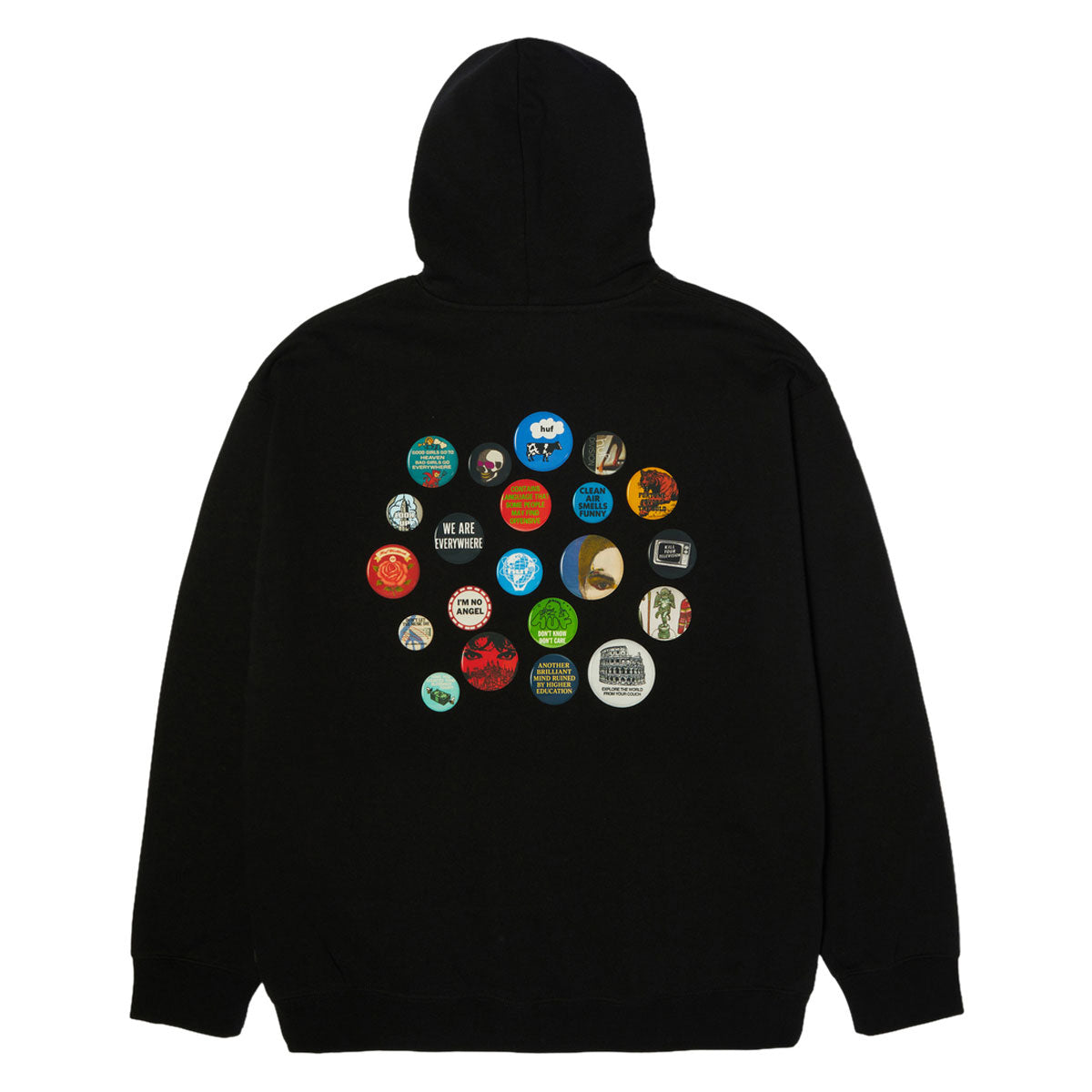 HUF Olympia Hoodie - Black