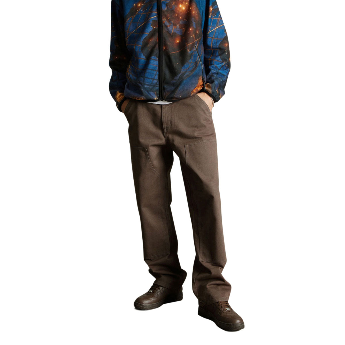 HUF Kinda Loose Double Knee Jeans - Bark