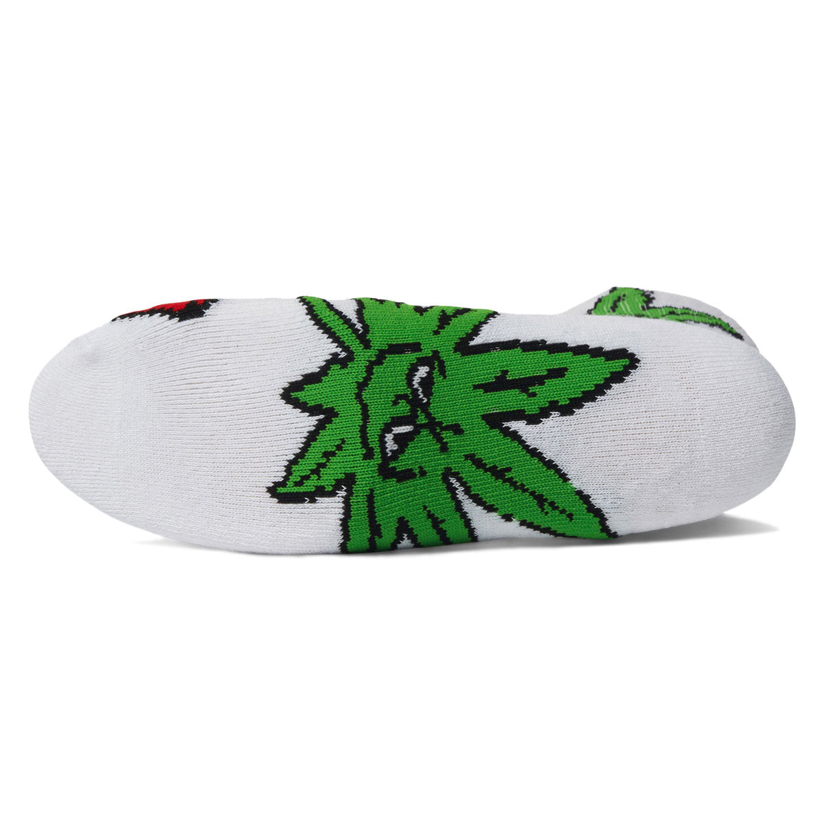 HUF Dice Buddy Crew Socks - White