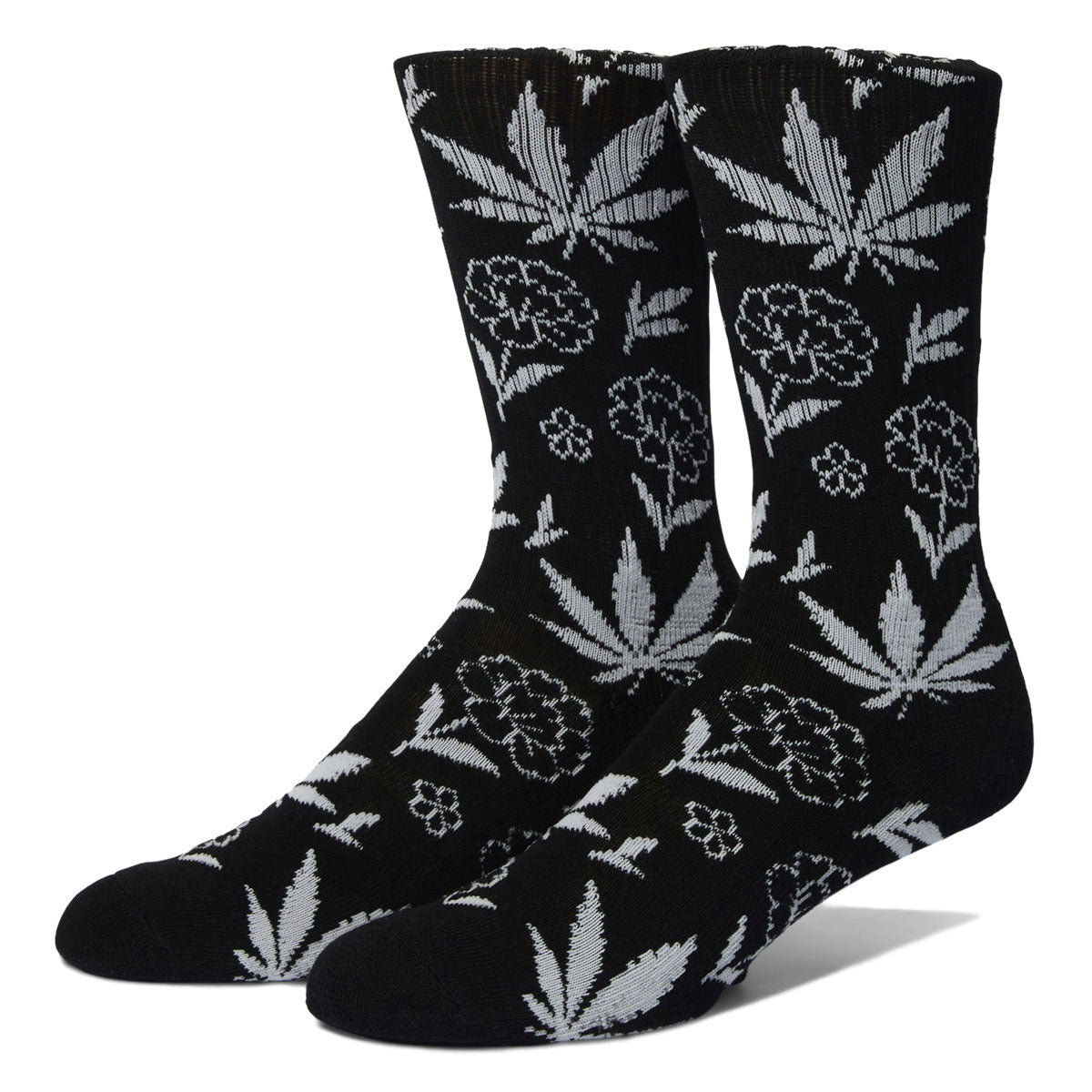 HUF Plantlife Porcelain Socks - Black