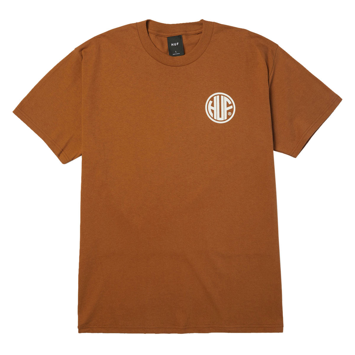 HUF Regional T-Shirt - Brown Sugar/White