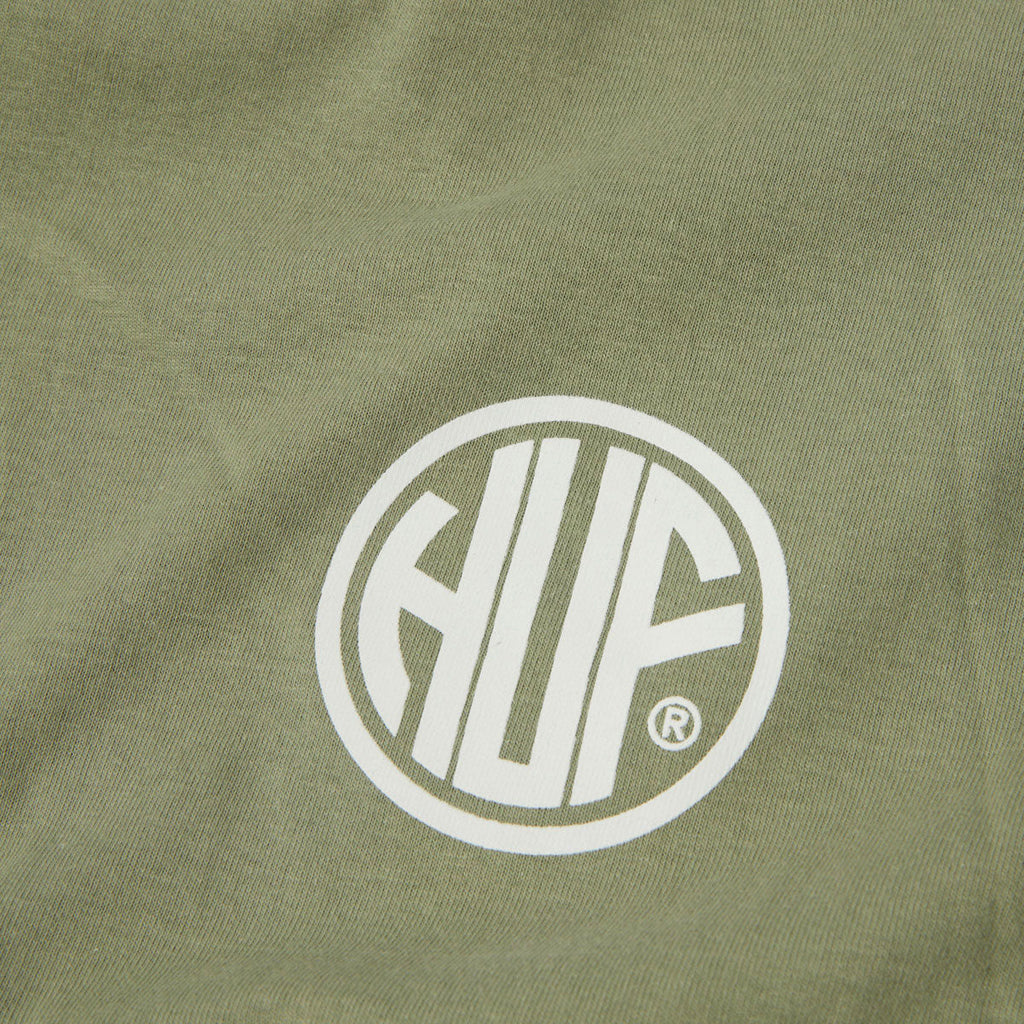 HUF Regional T-Shirt - Desert Green/White