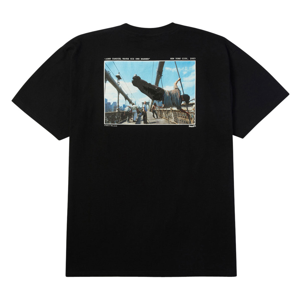 HUF Taking The Leap T-Shirt - Black