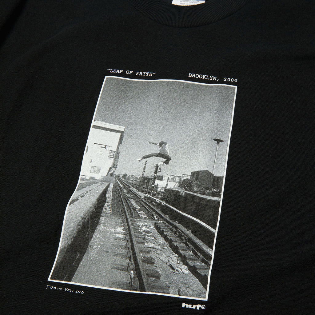 HUF Taking The Leap T-Shirt - Black