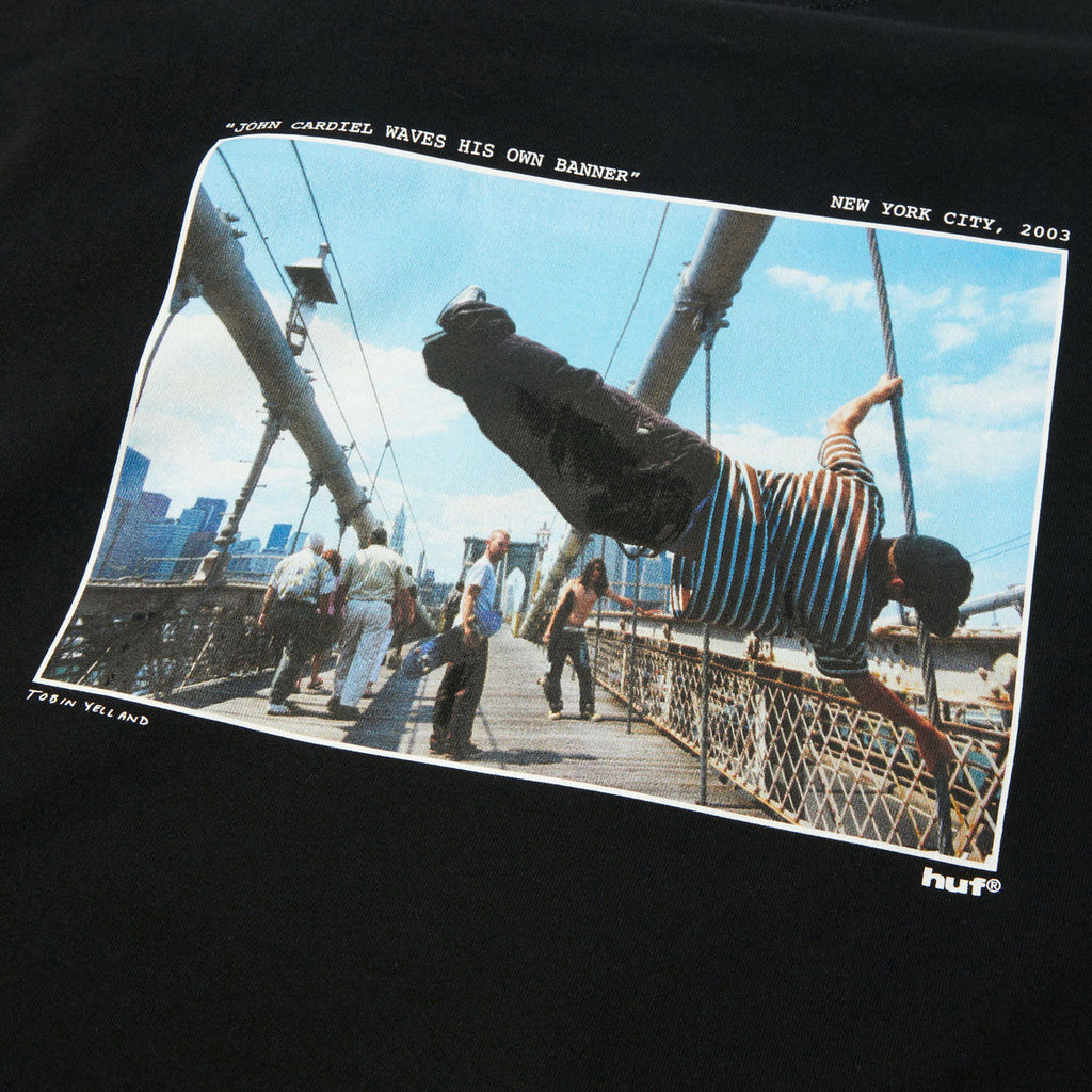HUF Taking The Leap T-Shirt - Black