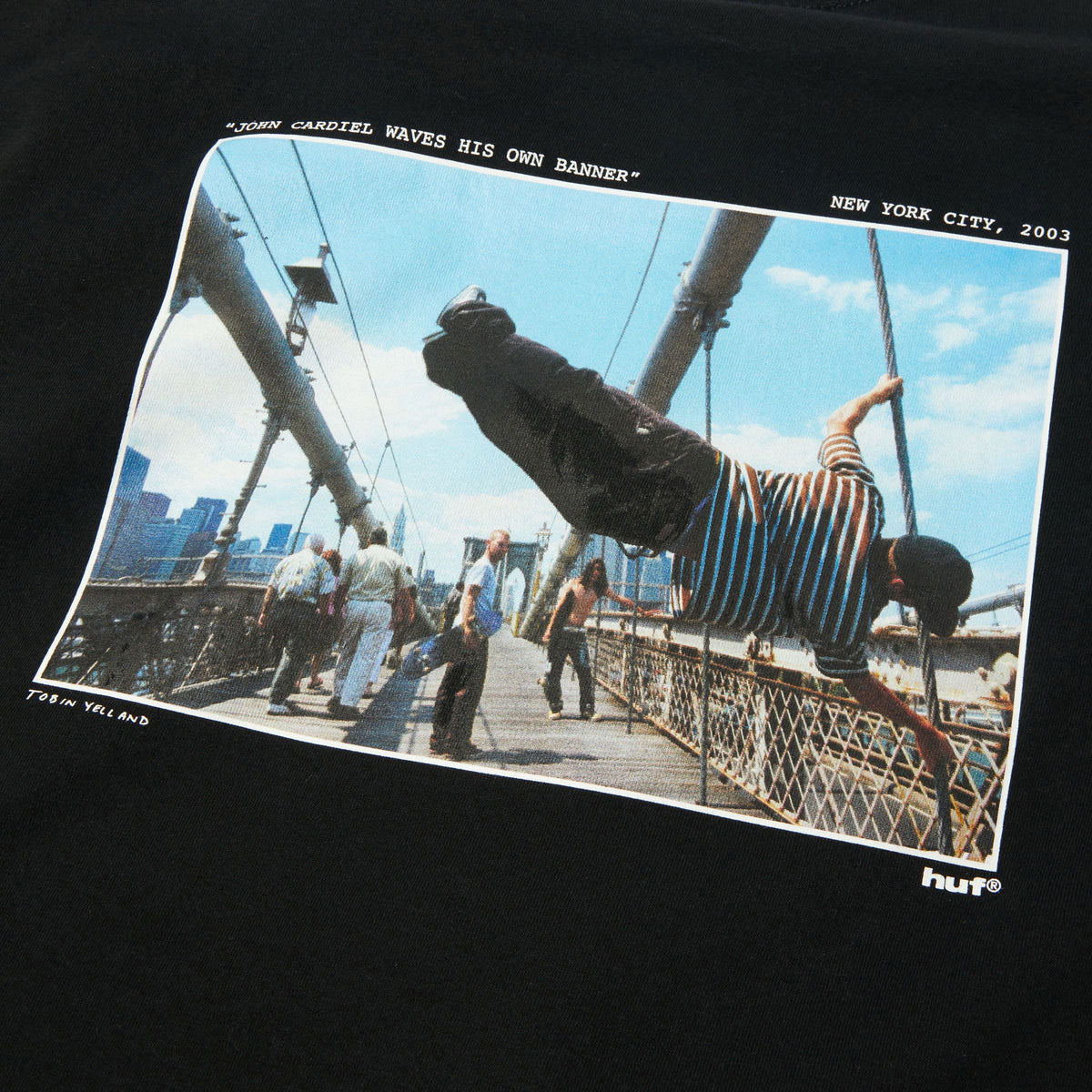 HUF Taking The Leap T-Shirt - Black