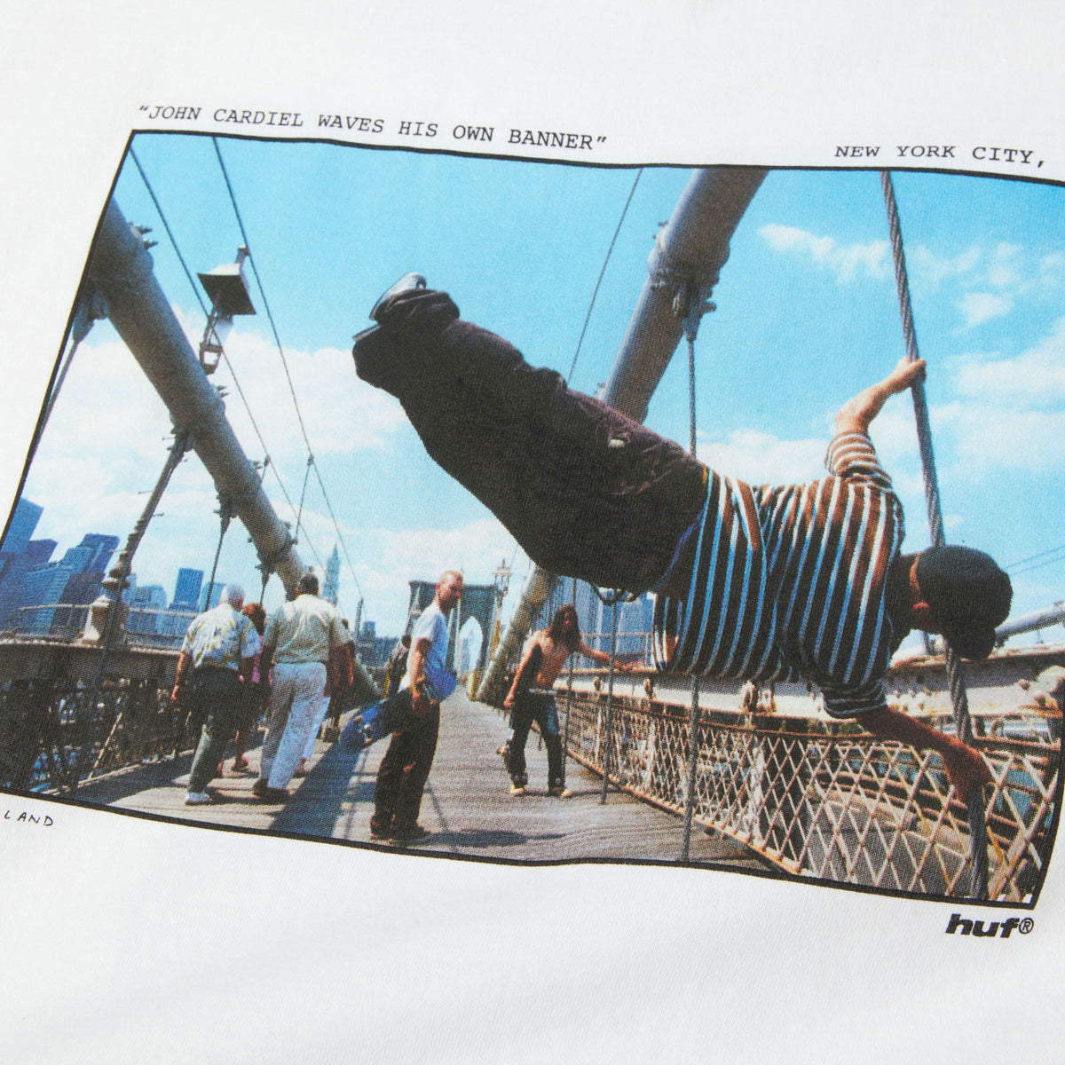 HUF Taking The Leap T-Shirt - White