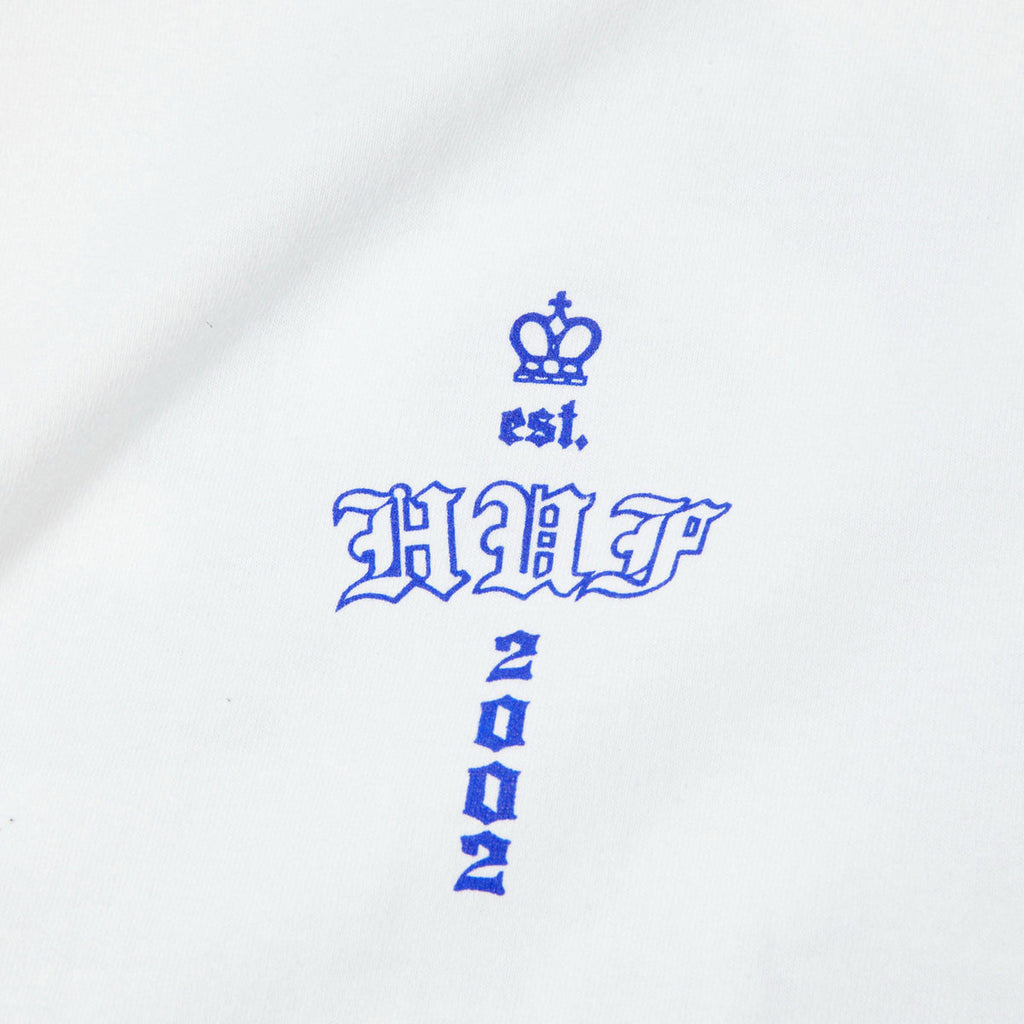 HUF Hard Luxe Long Sleeve T-Shirt - White