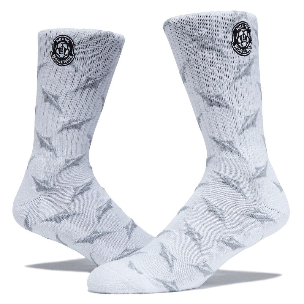 HUF FC Socks - White