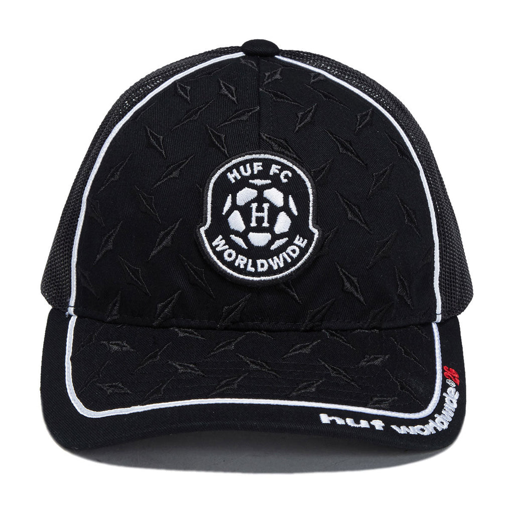 HUF Diamond Plate Trucker Hat - Black