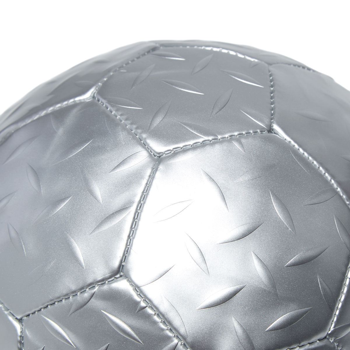 HUF Diamond Plate Soccer Ball - Silver