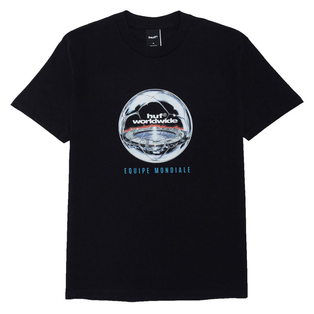 HUF Equipe Mondiale T-Shirt - Black