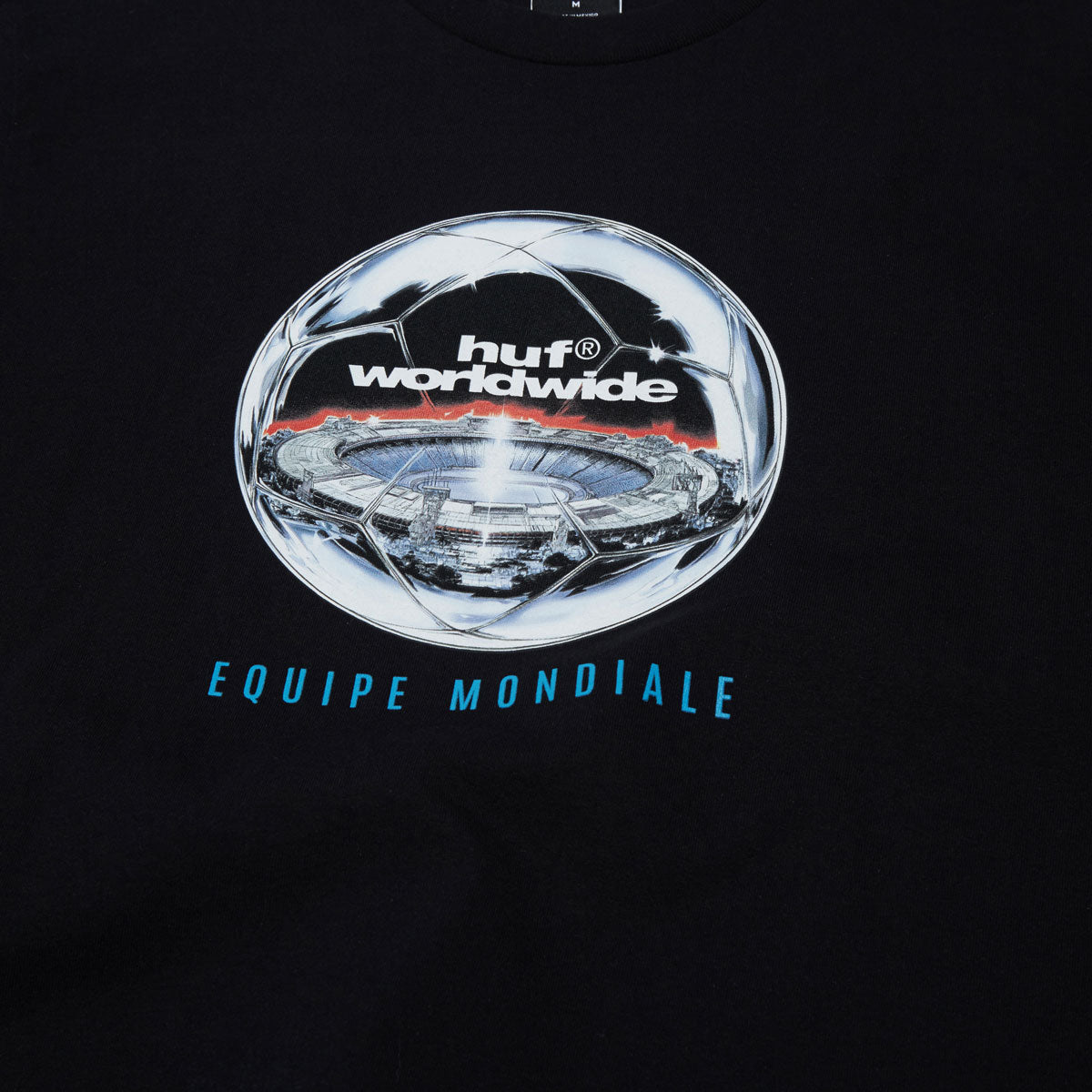 HUF Equipe Mondiale T-Shirt - Black