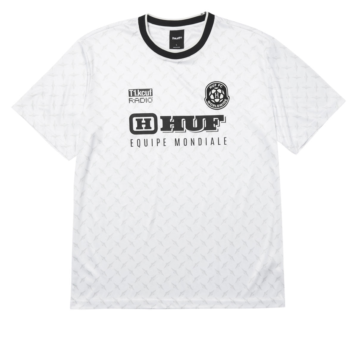 HUF Equipe Mondiale Jersey - White