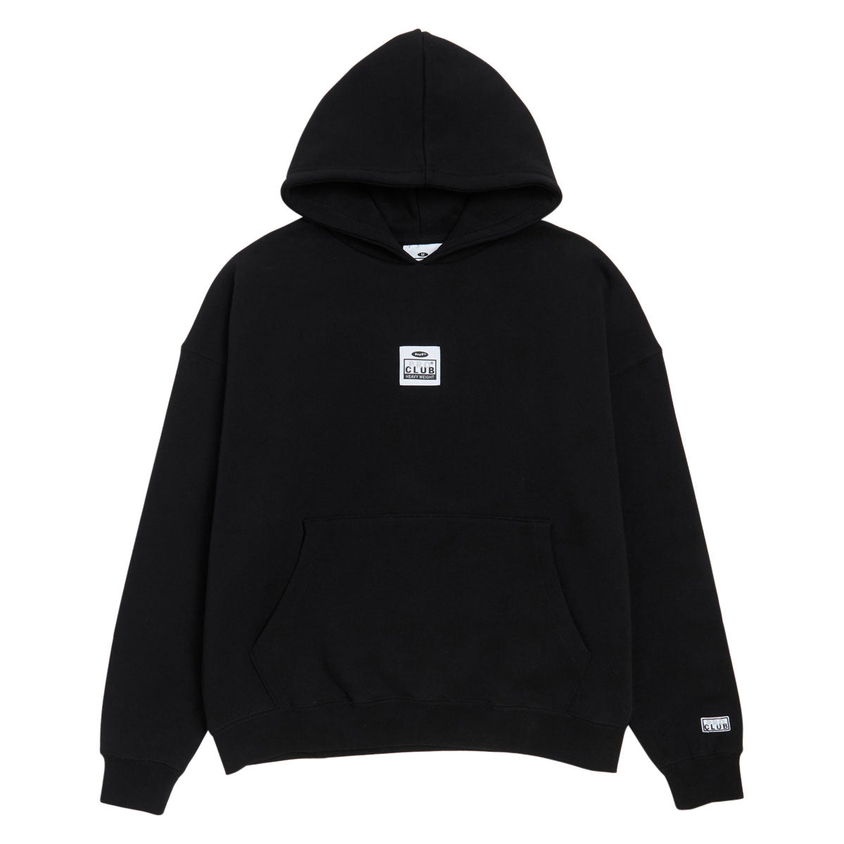 HUF x Pro Club Heavyweight Hoodie - Black