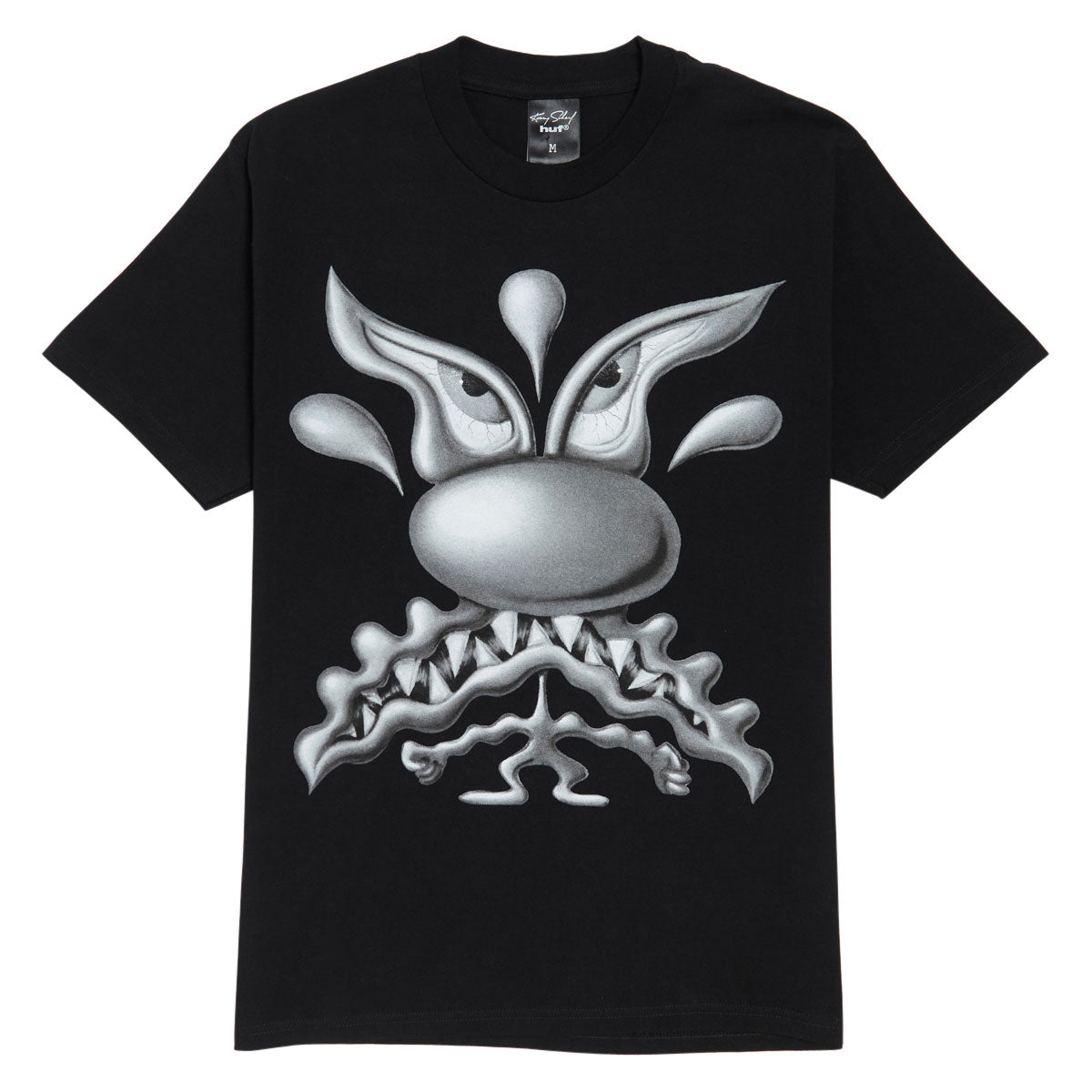 HUF x Kenny Scharf Mean Guy T-Shirt - Black