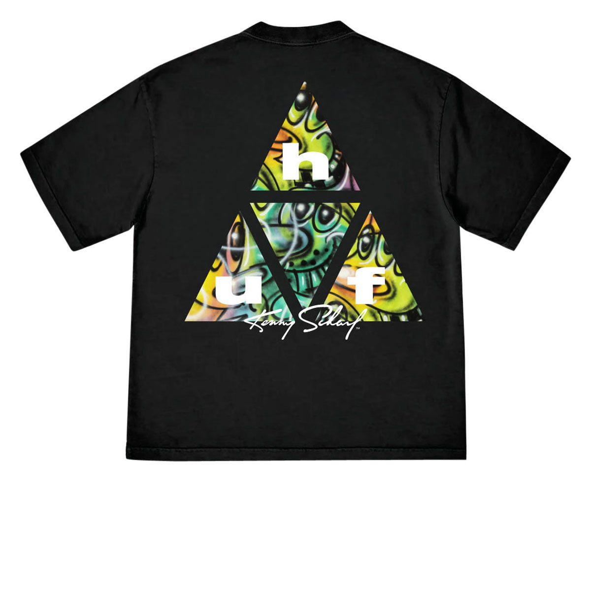 HUF x Kenny Scharf Multitud TT T-Shirt - Black