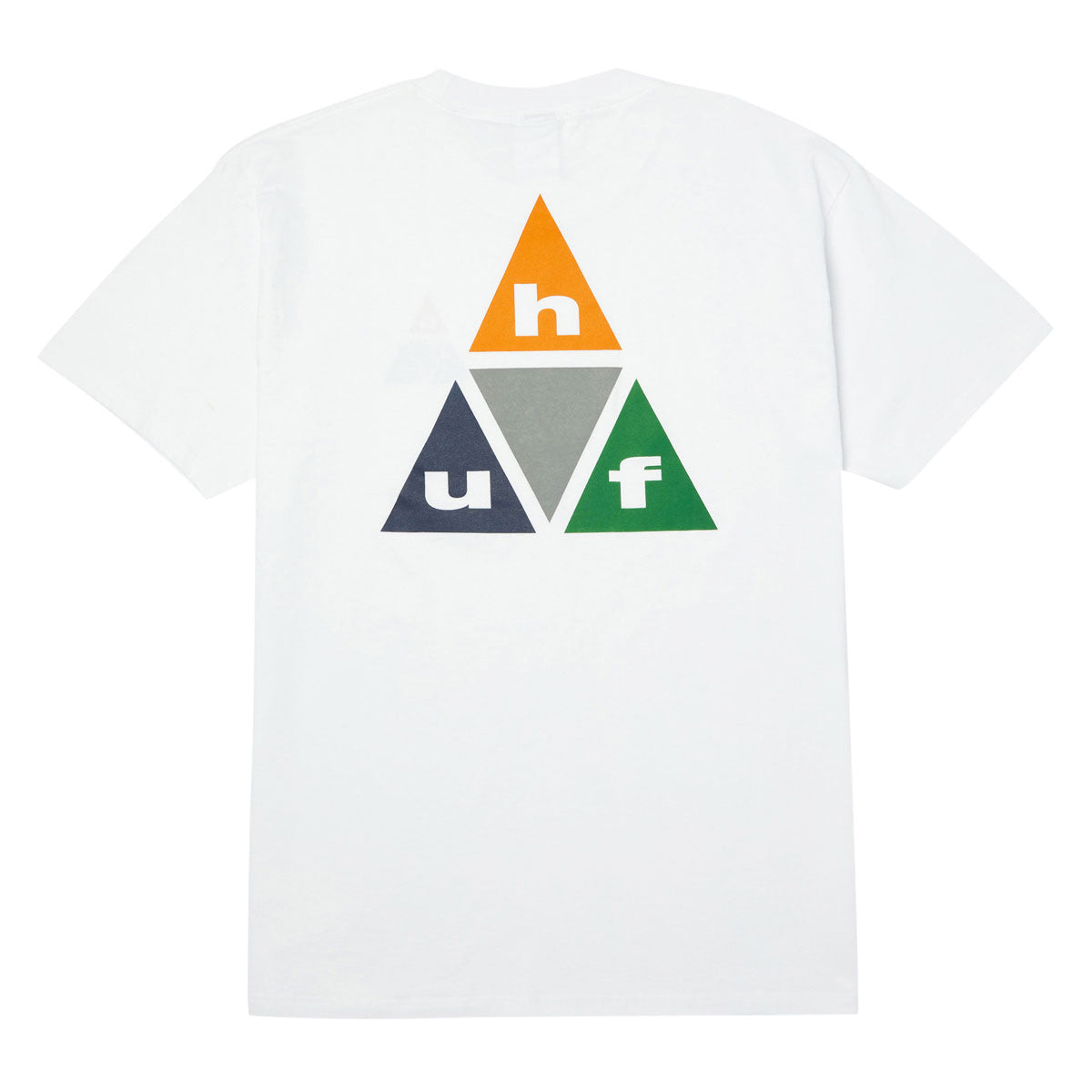 HUF Prism TT T-Shirt - White/Burnt Orange