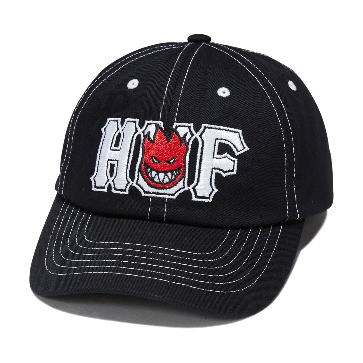HUF x Spitfire Union Snapback Hat - Black