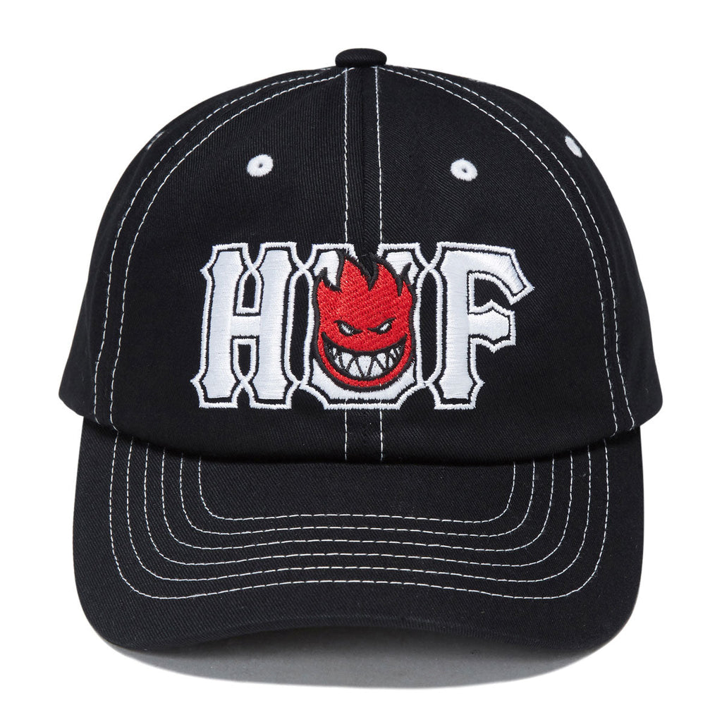 HUF x Spitfire Union Snapback Hat - Black