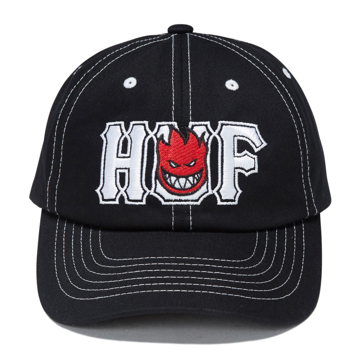 HUF x Spitfire Union Snapback Hat - Black