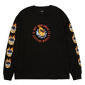 HUF x Spitfire Chrome Head Long Sleeve T-Shirt - Black