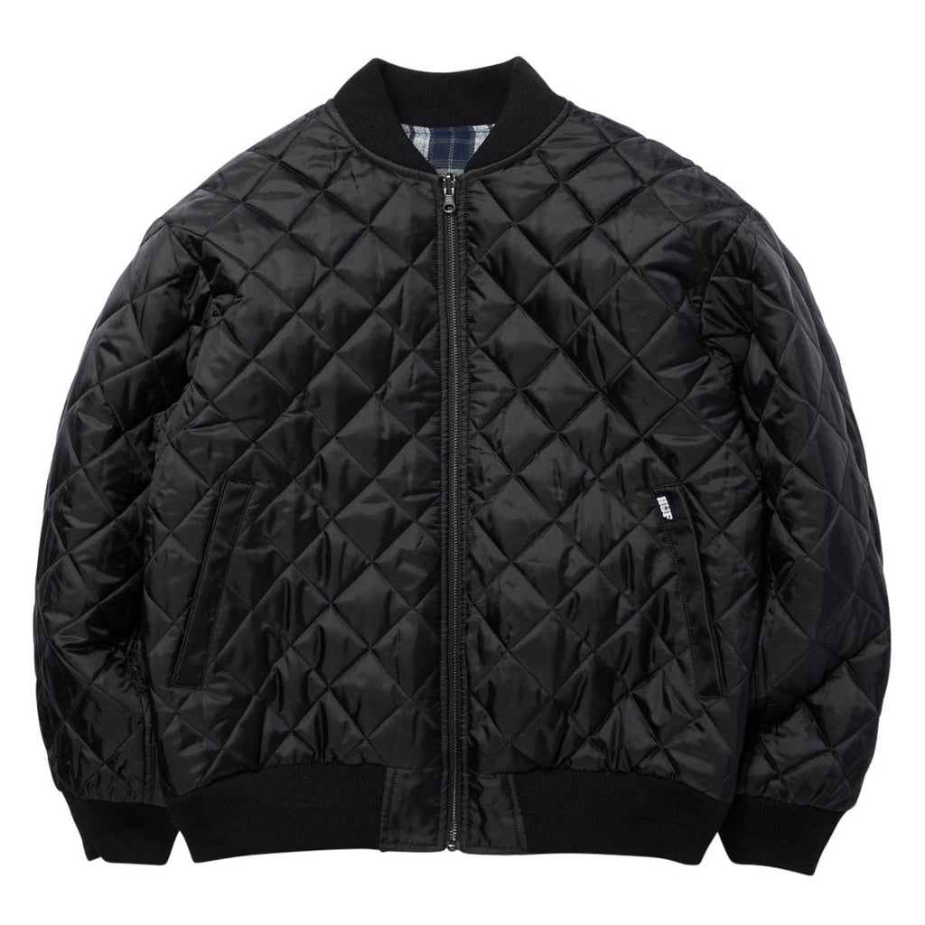 HUF x Spitfire Reversible Plaid Jacket - Navy/Black