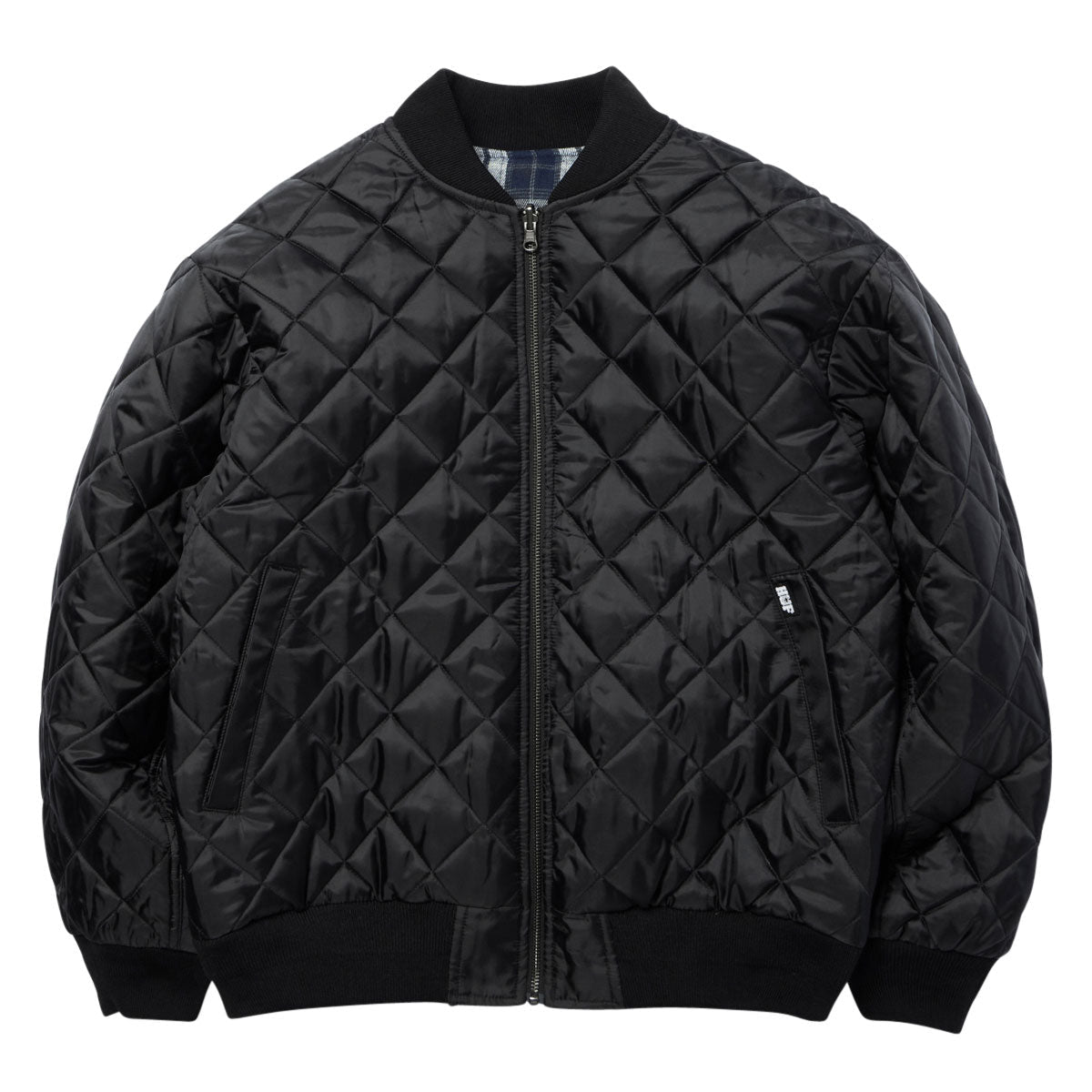 HUF x Spitfire Reversible Plaid Jacket - Navy/Black