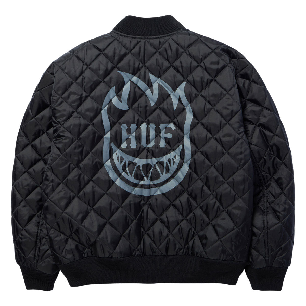 HUF x Spitfire Reversible Plaid Jacket - Navy/Black