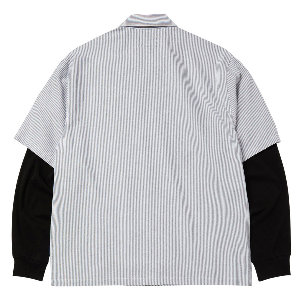 HUF x Spitfire Union Layered Work Shirt - Black/White