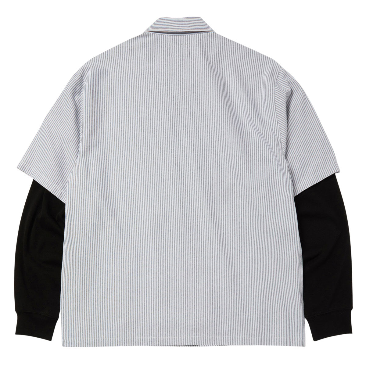 HUF x Spitfire Union Layered Work Shirt - Black/White