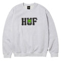 HUF x Spitfire Union Crewneck Sweatshirt - Heather Grey