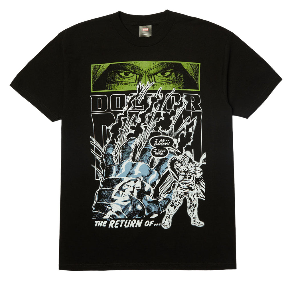 HUF x Marvel Doom Lives T-Shirt - Black