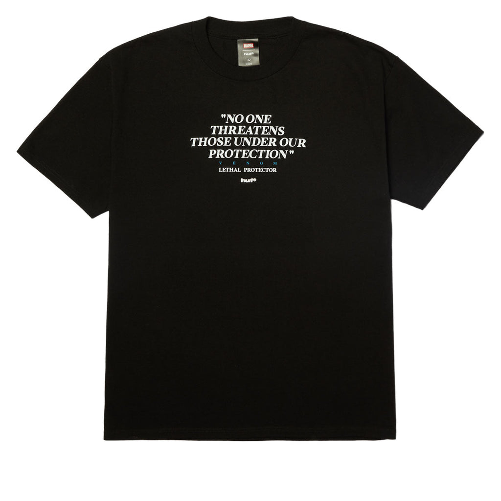 HUF x Marvel Venom Protector T-Shirt - Black