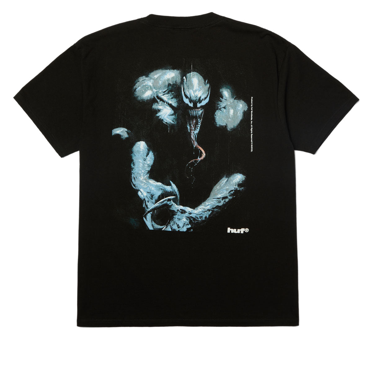 HUF x Marvel Venom Protector T-Shirt - Black