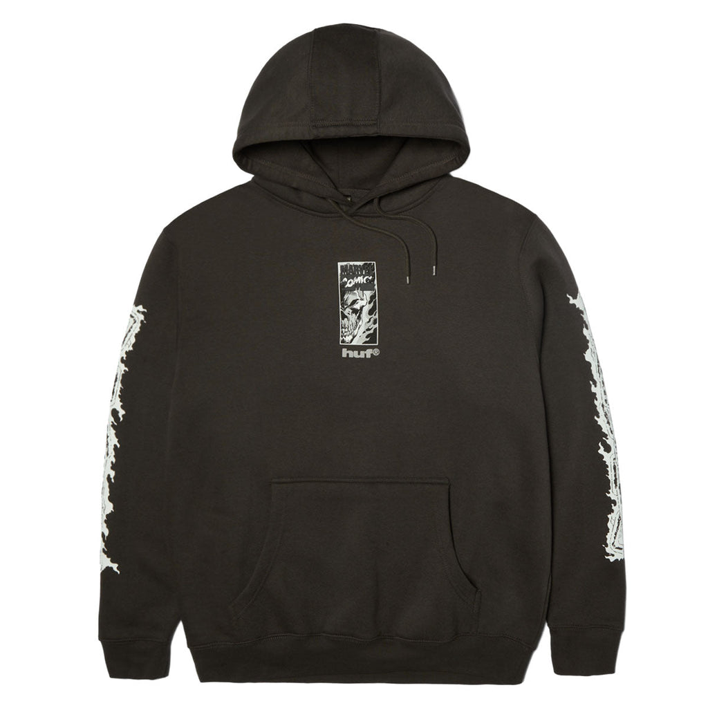 HUF x Marvel Ghost Rider Hoodie - Washed Black