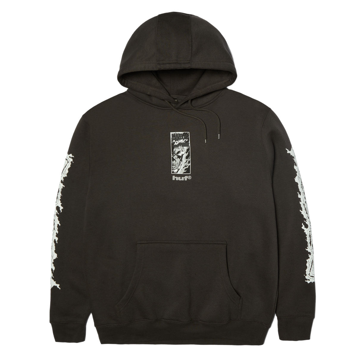 HUF x Marvel Ghost Rider Hoodie - Washed Black