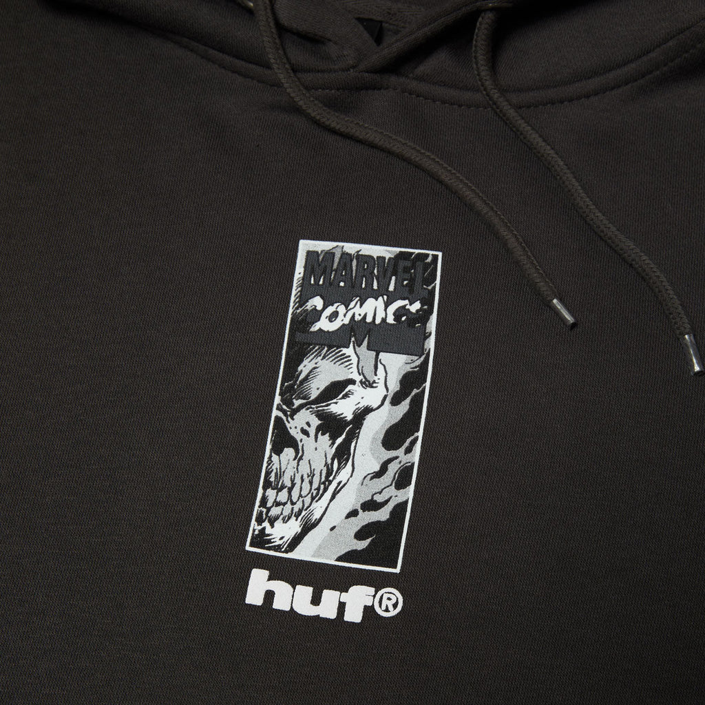HUF x Marvel Ghost Rider Hoodie - Washed Black