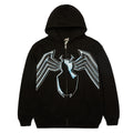 HUF x Marvel Venom Full Zip Hoodie - Black