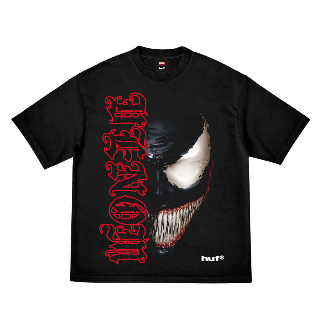 HUF x Spiderman Sinister T-Shirt - Black
