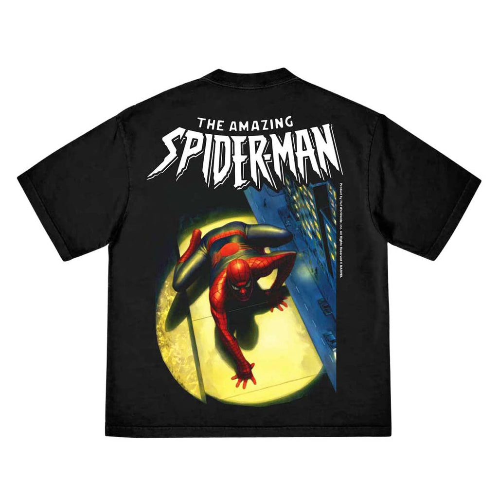 HUF x Spiderman Spotted T-Shirt - Black