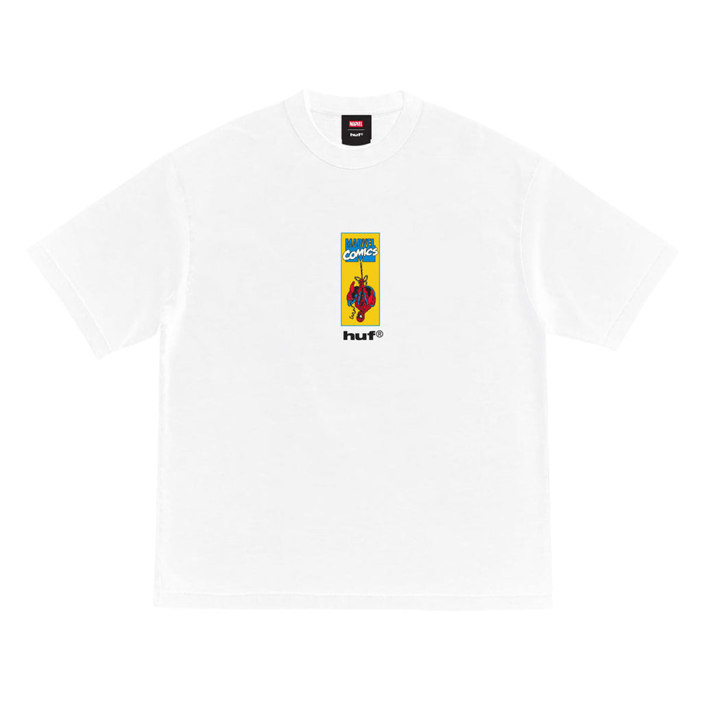 HUF x Spiderman Upside Down T-Shirt - White