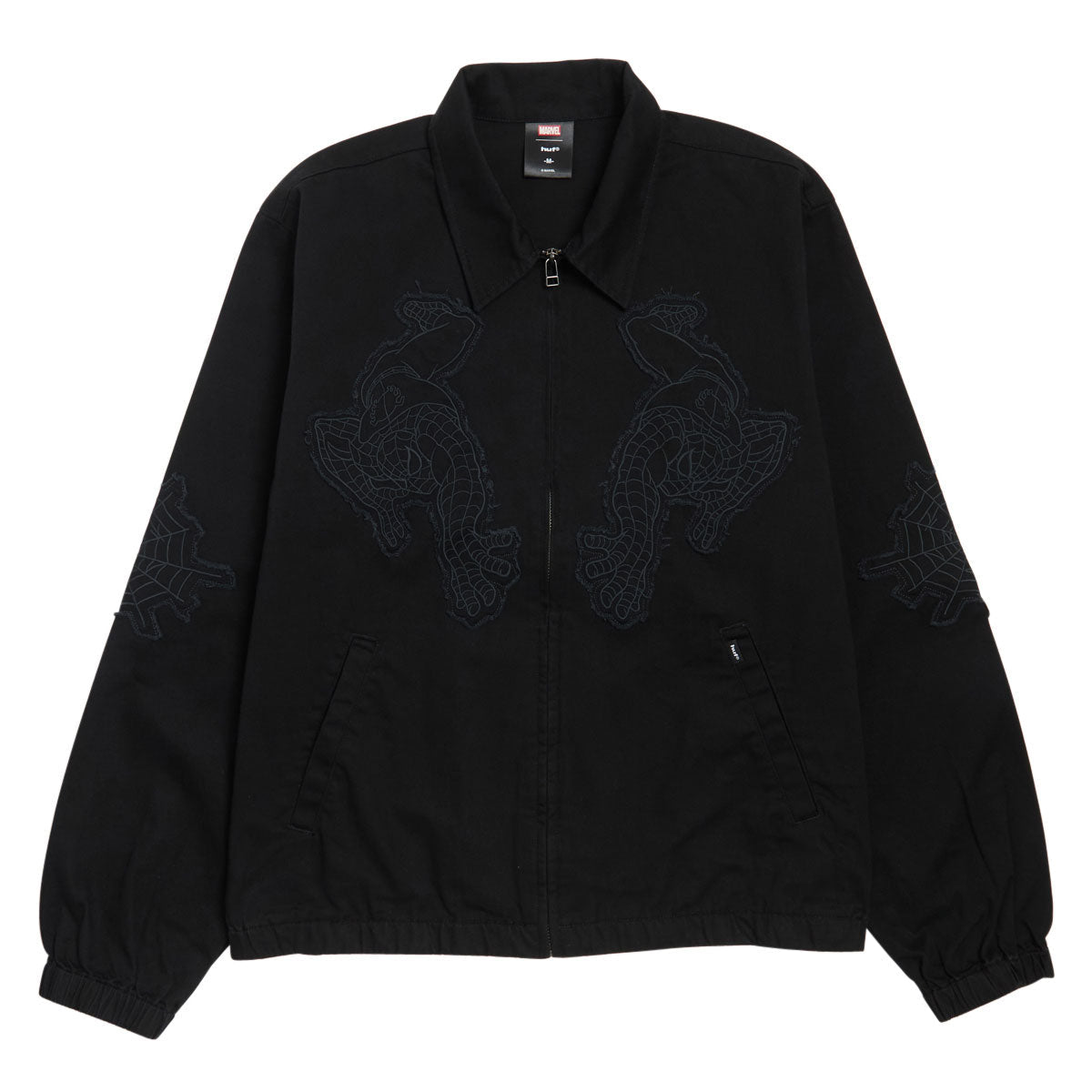 HUF x Spiderman Work Jacket - Black