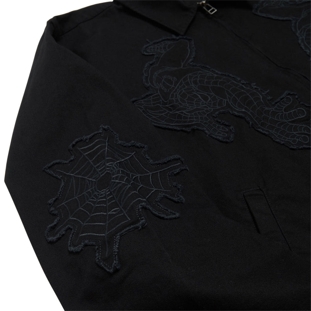 HUF x Spiderman Work Jacket - Black