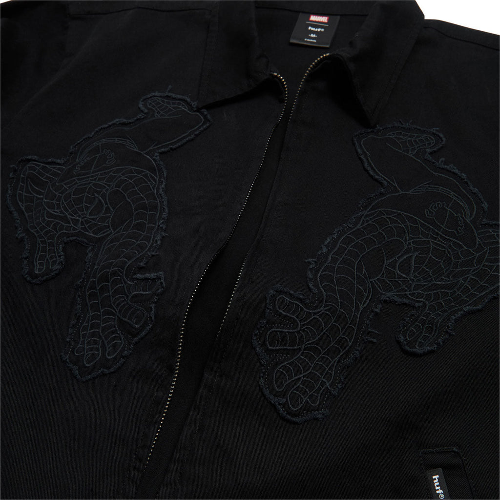 HUF x Spiderman Work Jacket - Black