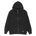 HUF x Spiderman Web Full Zip Washed Hoodie - Washed Black