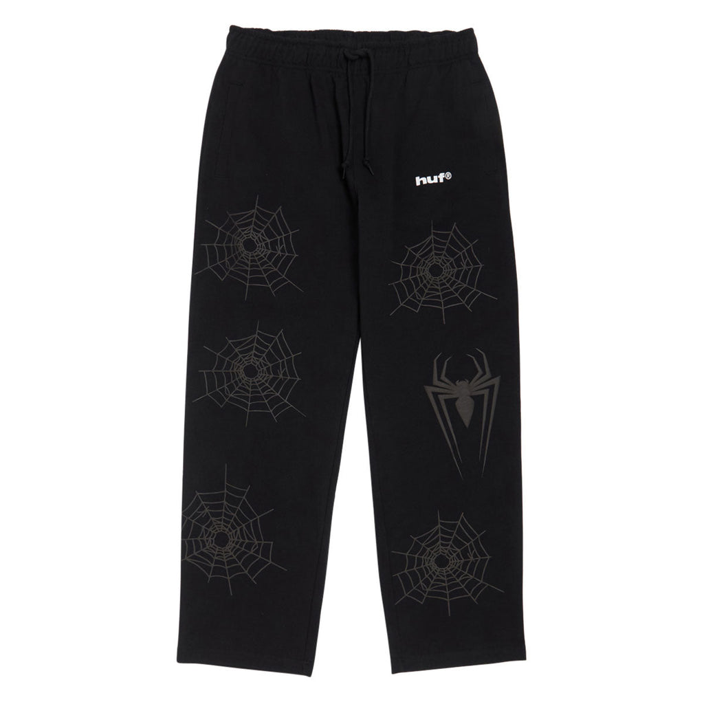 HUF x Spiderman Fleece Pants - Black