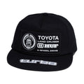HUF x Toyota Land Cruiser Rally Snapback Hat - Black