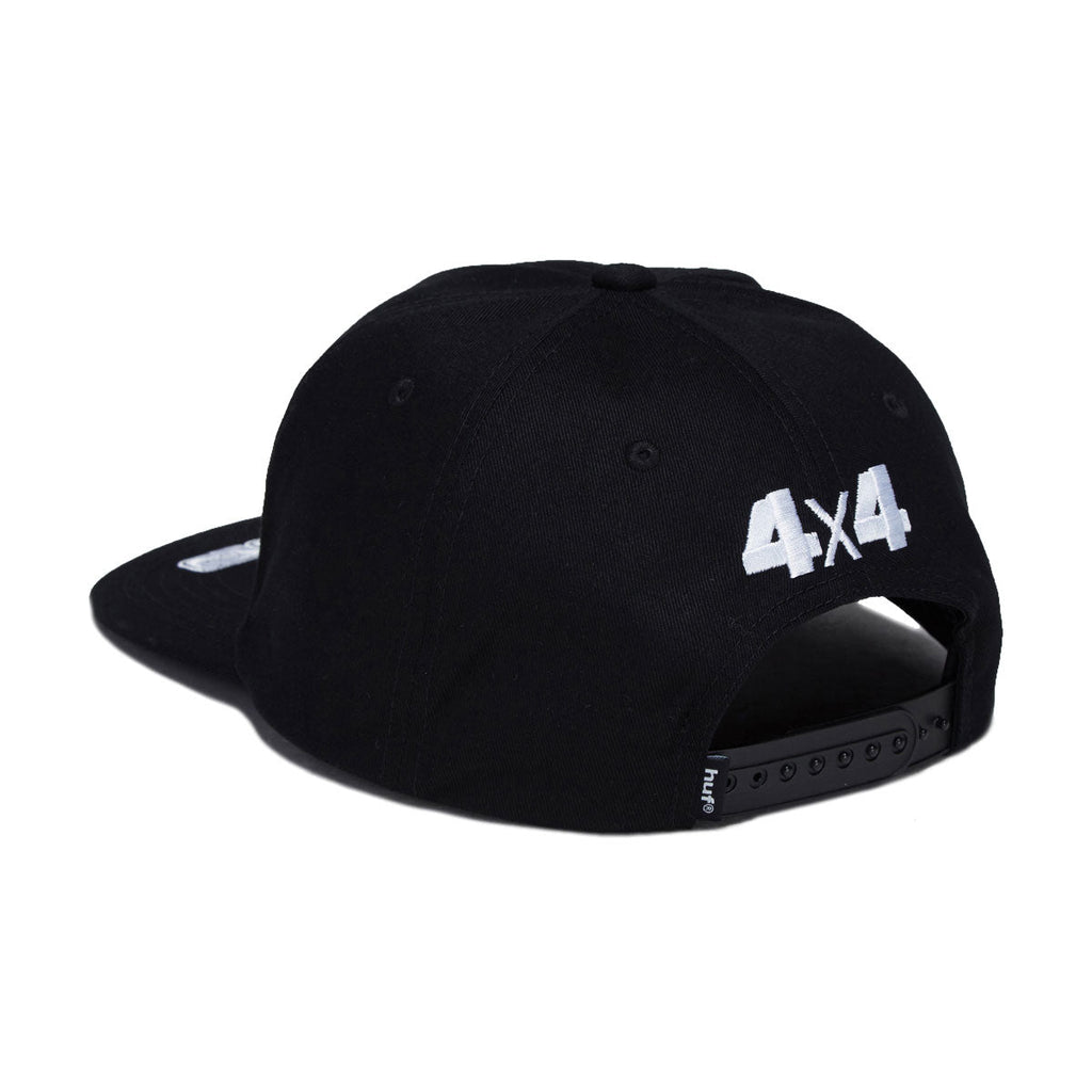 HUF x Toyota Land Cruiser Rally Snapback Hat - Black