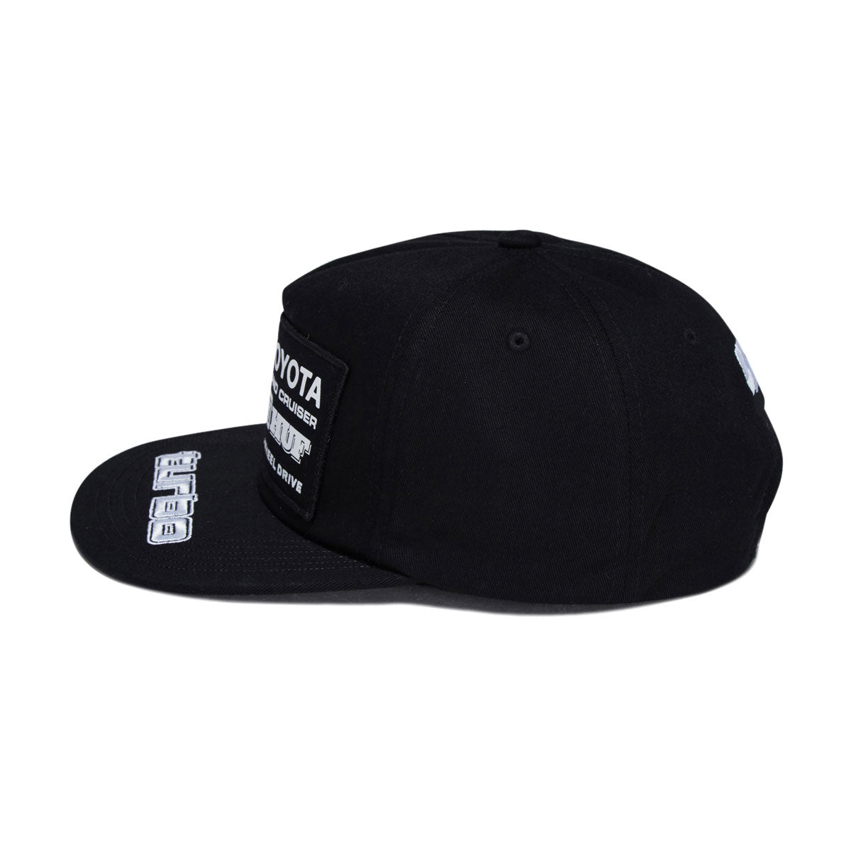 HUF x Toyota Land Cruiser Rally Snapback Hat - Black